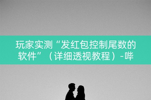 玩家实测“发红包控制尾数的软件”（详细透视教程）-哔哩哔哩