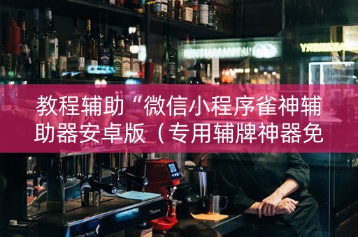 教程辅助“微信小程序雀神辅助器安卓版（专用辅牌神器免安装）