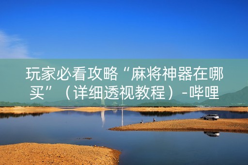 玩家必看攻略“麻将神器在哪买”（详细透视教程）-哔哩哔哩