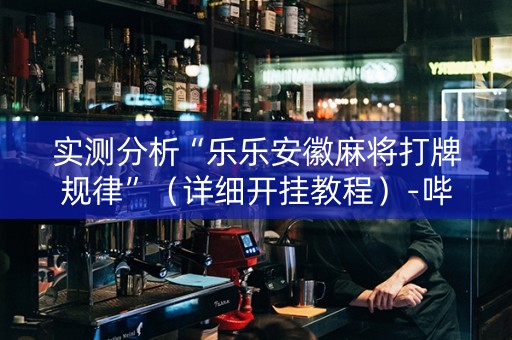 实测分析“乐乐安徽麻将打牌规律”（详细开挂教程）-哔哩哔哩