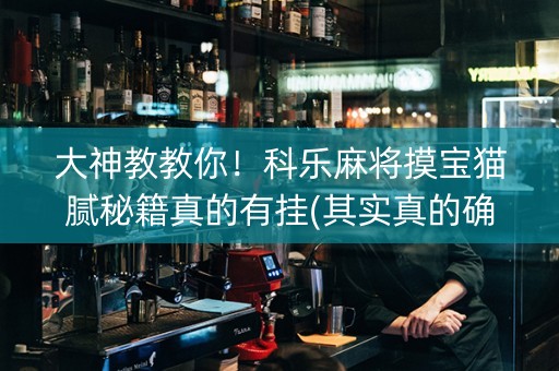 大神教教你！科乐麻将摸宝猫腻秘籍真的有挂(其实真的确实有挂)