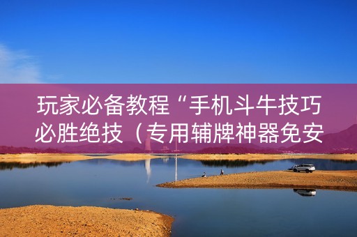 玩家必备教程“手机斗牛技巧必胜绝技（专用辅牌神器免安装）