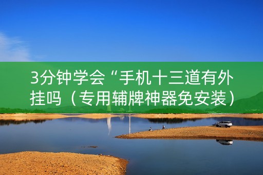 3分钟学会“手机十三道有外挂吗（专用辅牌神器免安装）
