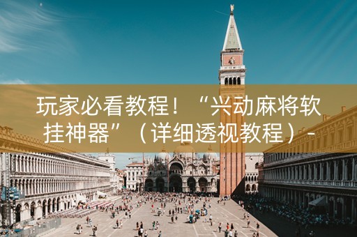 玩家必看教程！“兴动麻将软挂神器”（详细透视教程）-哔哩哔哩