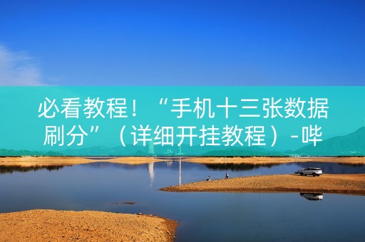 必看教程！“手机十三张数据刷分”（详细开挂教程）-哔哩哔哩