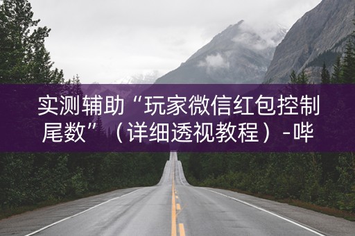 实测辅助“玩家微信红包控制尾数”（详细透视教程）-哔哩哔哩
