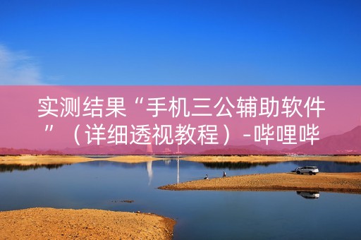 实测结果“手机三公辅助软件”（详细透视教程）-哔哩哔哩