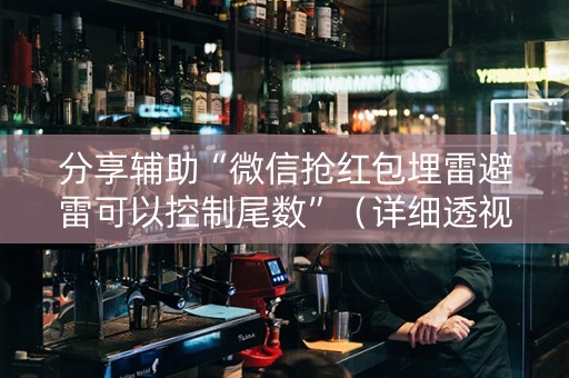 分享辅助“微信抢红包埋雷避雷可以控制尾数”（详细透视教程）-哔哩哔哩