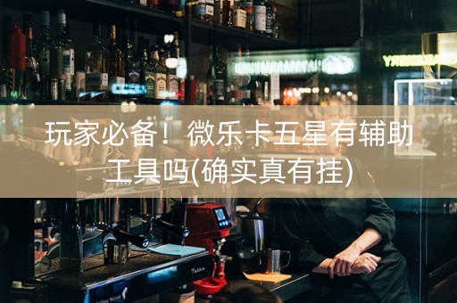 玩家必备！微乐卡五星有辅助工具吗(确实真有挂)