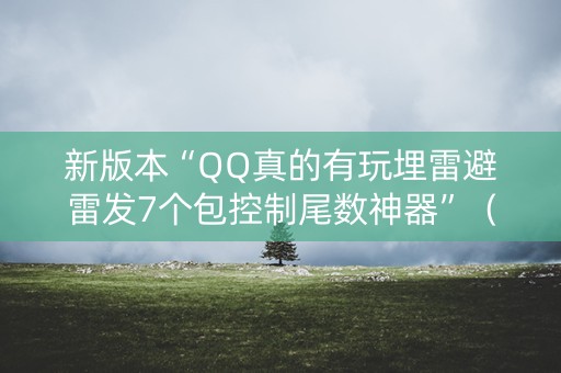 新版本“QQ真的有玩埋雷避雷发7个包控制尾数神器”（详细透视教程）-哔哩哔哩
