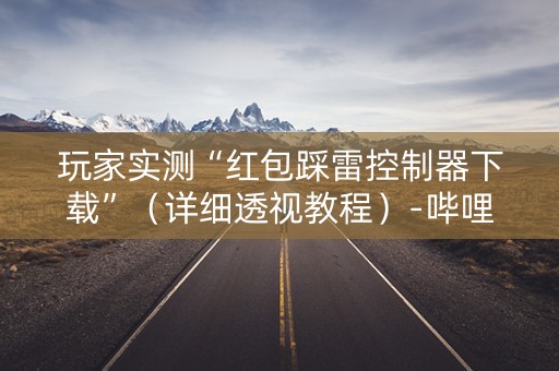 玩家实测“红包踩雷控制器下载”（详细透视教程）-哔哩哔哩