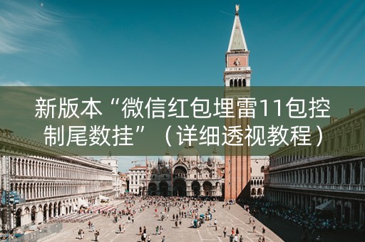 新版本“微信红包埋雷11包控制尾数挂”（详细透视教程）-哔哩哔哩