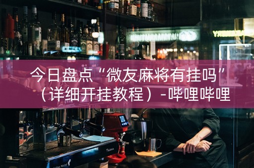 今日盘点“微友麻将有挂吗”（详细开挂教程）-哔哩哔哩