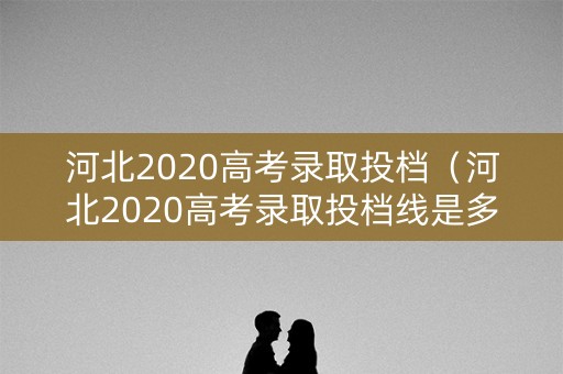 河北2020高考录取投档（河北2020高考录取投档线是多少）