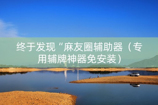 终于发现“麻友圈辅助器（专用辅牌神器免安装）