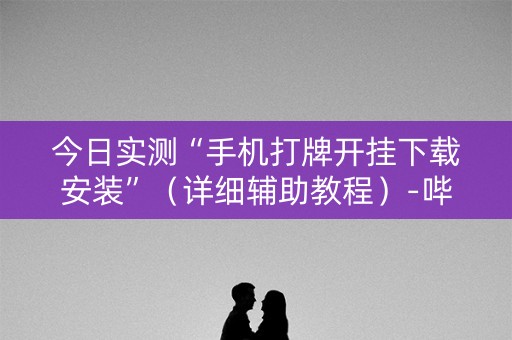 今日实测“手机打牌开挂下载安装”（详细辅助教程）-哔哩哔哩