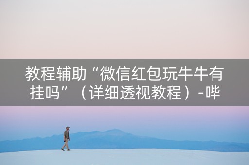 教程辅助“微信红包玩牛牛有挂吗”（详细透视教程）-哔哩哔哩