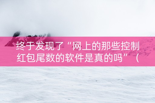 终于发现了“网上的那些控制红包尾数的软件是真的吗”（详细透视教程）-哔哩哔哩