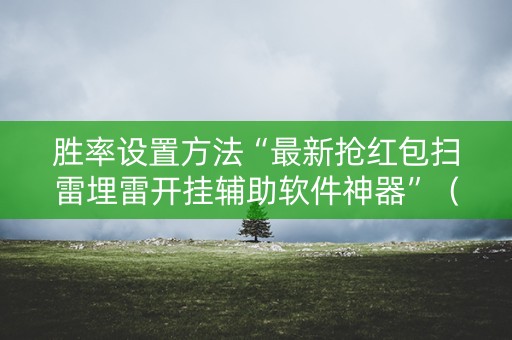 胜率设置方法“最新抢红包扫雷埋雷开挂辅助软件神器”（详细透视教程）-哔哩哔哩