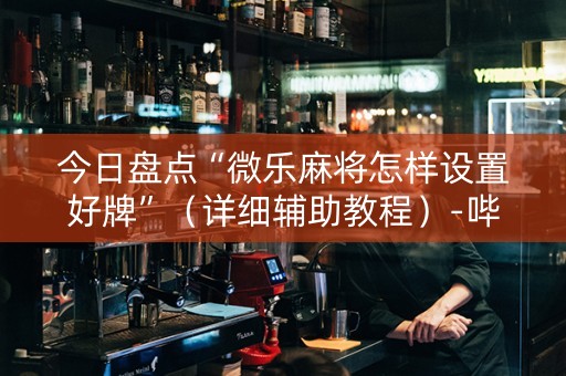 今日盘点“微乐麻将怎样设置好牌”（详细辅助教程）-哔哩哔哩