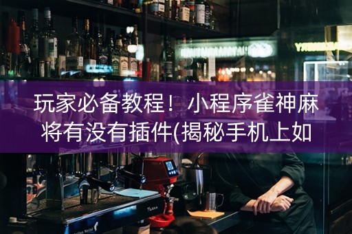 玩家必备教程！小程序雀神麻将有没有插件(揭秘手机上如何让牌变好)