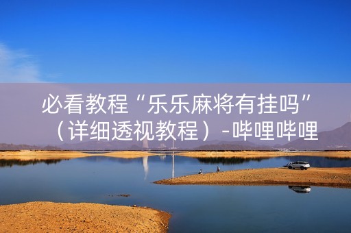 必看教程“乐乐麻将有挂吗”（详细透视教程）-哔哩哔哩