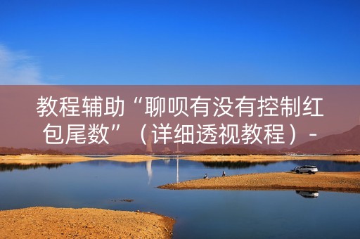教程辅助“聊呗有没有控制红包尾数”（详细透视教程）-哔哩哔哩