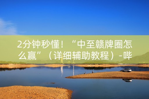 2分钟秒懂！“中至赣牌圈怎么赢”（详细辅助教程）-哔哩哔哩