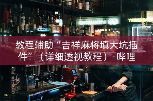教程辅助“吉祥麻将填大坑插件”（详细透视教程）-哔哩哔哩