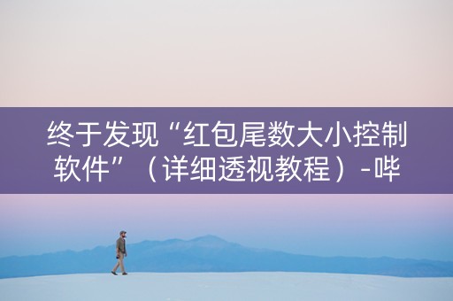 终于发现“红包尾数大小控制软件”（详细透视教程）-哔哩哔哩