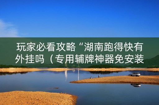 玩家必看攻略“湖南跑得快有外挂吗（专用辅牌神器免安装）