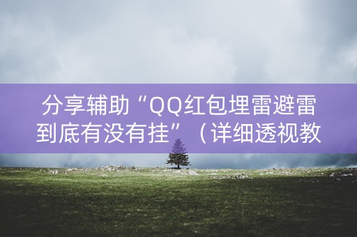 分享辅助“QQ红包埋雷避雷到底有没有挂”（详细透视教程）-哔哩哔哩