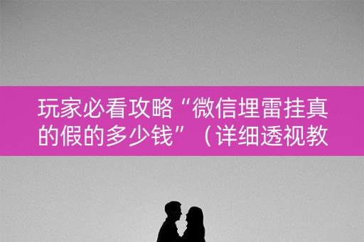 玩家必看攻略“微信埋雷挂真的假的多少钱”（详细透视教程）-哔哩哔哩