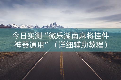 今日实测“微乐湖南麻将挂件神器通用”（详细辅助教程）-哔哩哔哩
