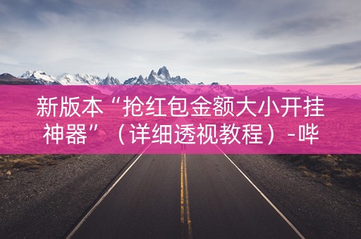 新版本“抢红包金额大小开挂神器”（详细透视教程）-哔哩哔哩
