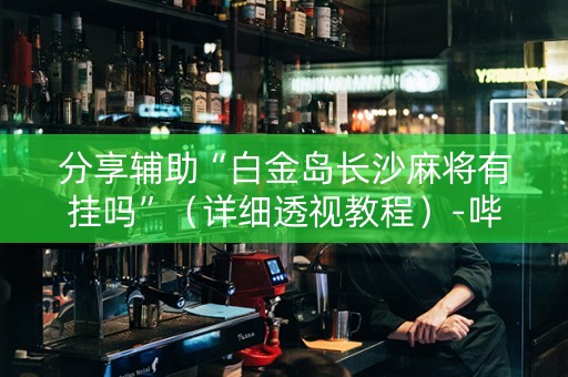 分享辅助“白金岛长沙麻将有挂吗”（详细透视教程）-哔哩哔哩