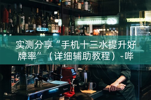 实测分享“手机十三水提升好牌率”（详细辅助教程）-哔哩哔哩