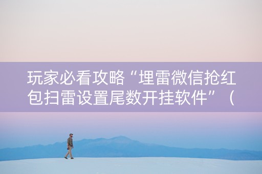 玩家必看攻略“埋雷微信抢红包扫雷设置尾数开挂软件”（详细透视教程）-哔哩哔哩