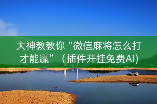 大神教教你“微信麻将怎么打才能赢”（插件开挂免费AI)