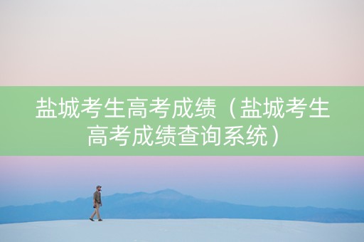 盐城考生高考成绩（盐城考生高考成绩查询系统）