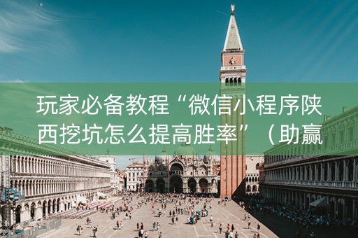 玩家必备教程“微信小程序陕西挖坑怎么提高胜率”（助赢神器购买)