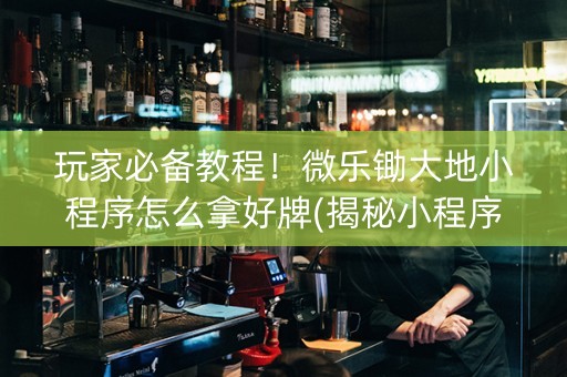 玩家必备教程！微乐锄大地小程序怎么拿好牌(揭秘小程序胜率到哪调)