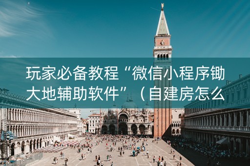 玩家必备教程“微信小程序锄大地辅助软件”（自建房怎么拿好牌)