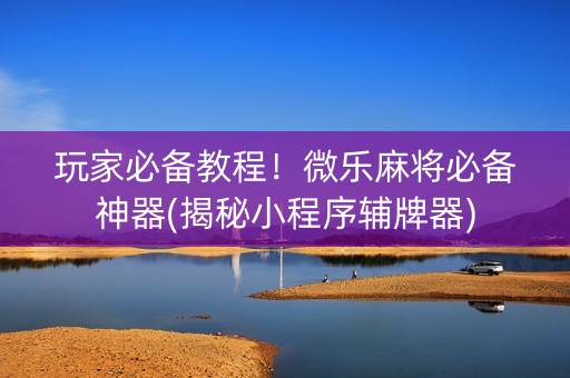 玩家必备教程！微乐麻将必备神器(揭秘小程序辅牌器)