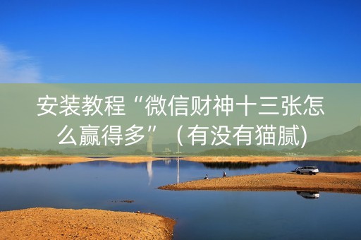 安装教程“微信财神十三张怎么赢得多”（有没有猫腻)
