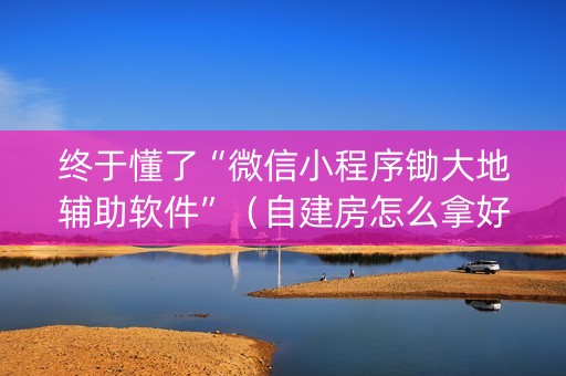 终于懂了“微信小程序锄大地辅助软件”（自建房怎么拿好牌)