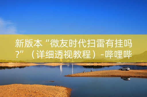 新版本“微友时代扫雷有挂吗?”（详细透视教程）-哔哩哔哩