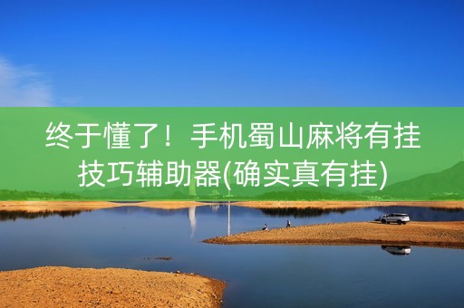 终于懂了！手机蜀山麻将有挂技巧辅助器(确实真有挂)