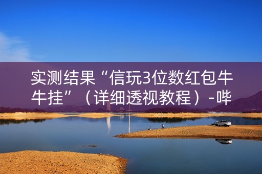 实测结果“信玩3位数红包牛牛挂”（详细透视教程）-哔哩哔哩