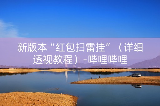 新版本“红包扫雷挂”（详细透视教程）-哔哩哔哩